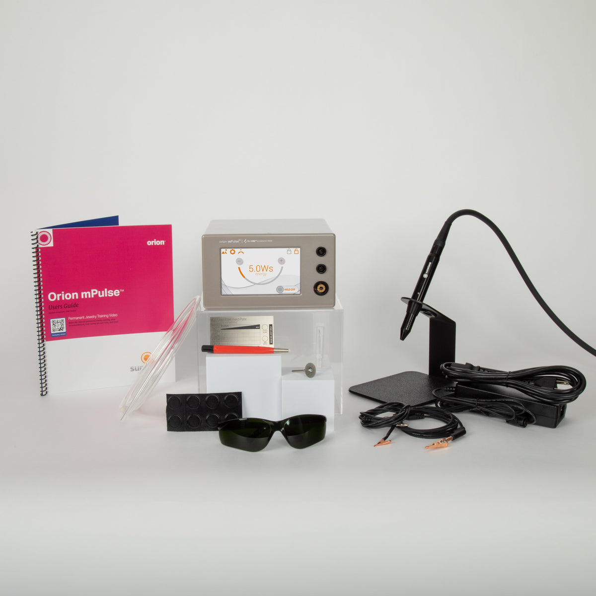 Orion mPulse® Permanent Jewelry Welder™ with a Black Stylus - Welders from Sunstone Permanent Jewelry