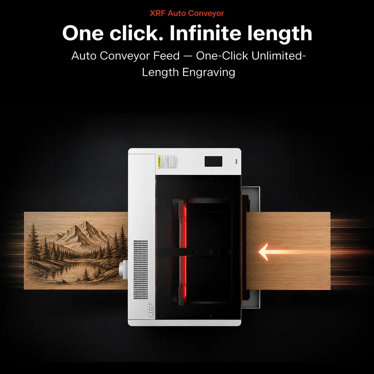 OneLaser XRF™ Performance Desktop Laser Engraver (38W RF)