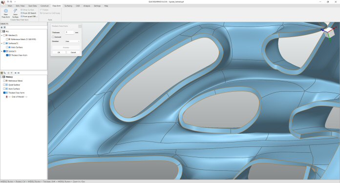 3DeVOK QUICKSURFACE Pro – 1-Year Subscription (Professional Reverse Engineering Software)