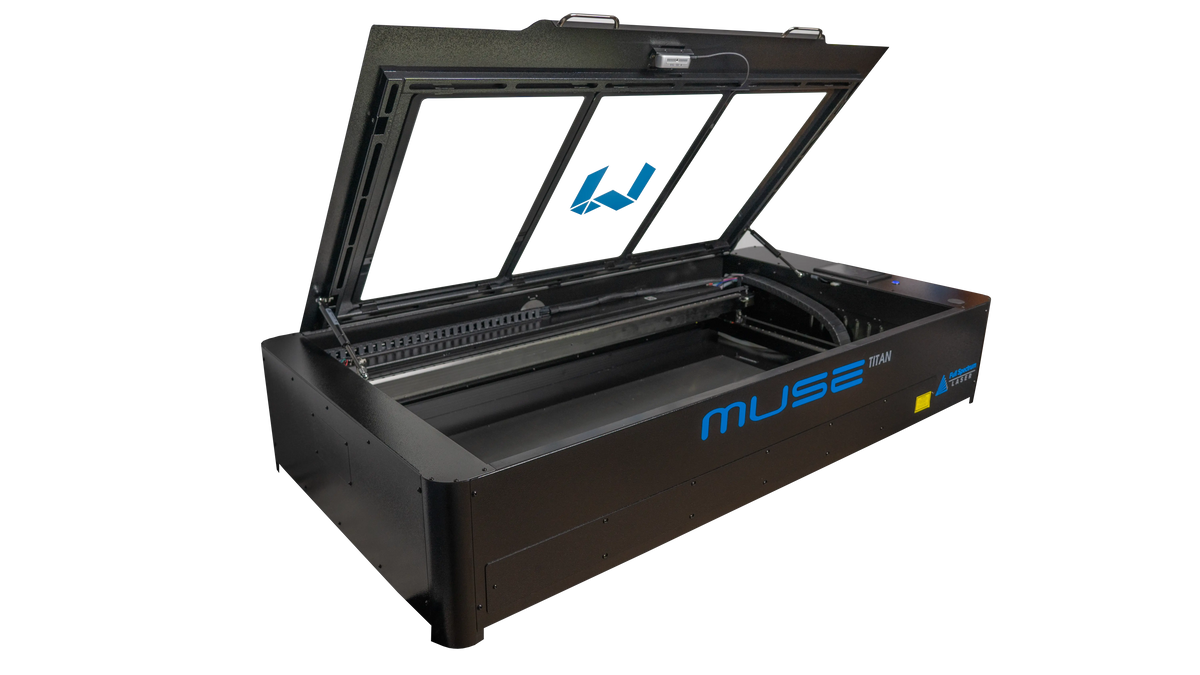 FSL Muse Titan – Large-Format CO₂ Laser Cutter & Engraver - Cutters from Full Spectrum Laser