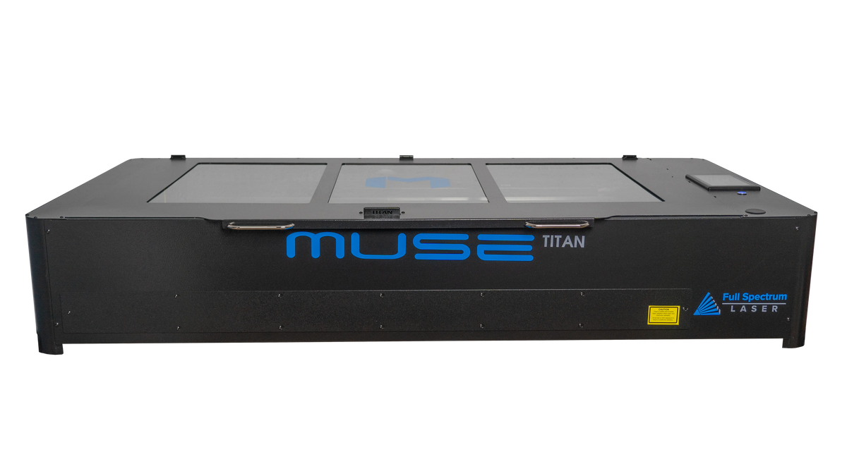 FSL Muse Titan – Large-Format CO₂ Laser Cutter & Engraver - Cutters from Full Spectrum Laser