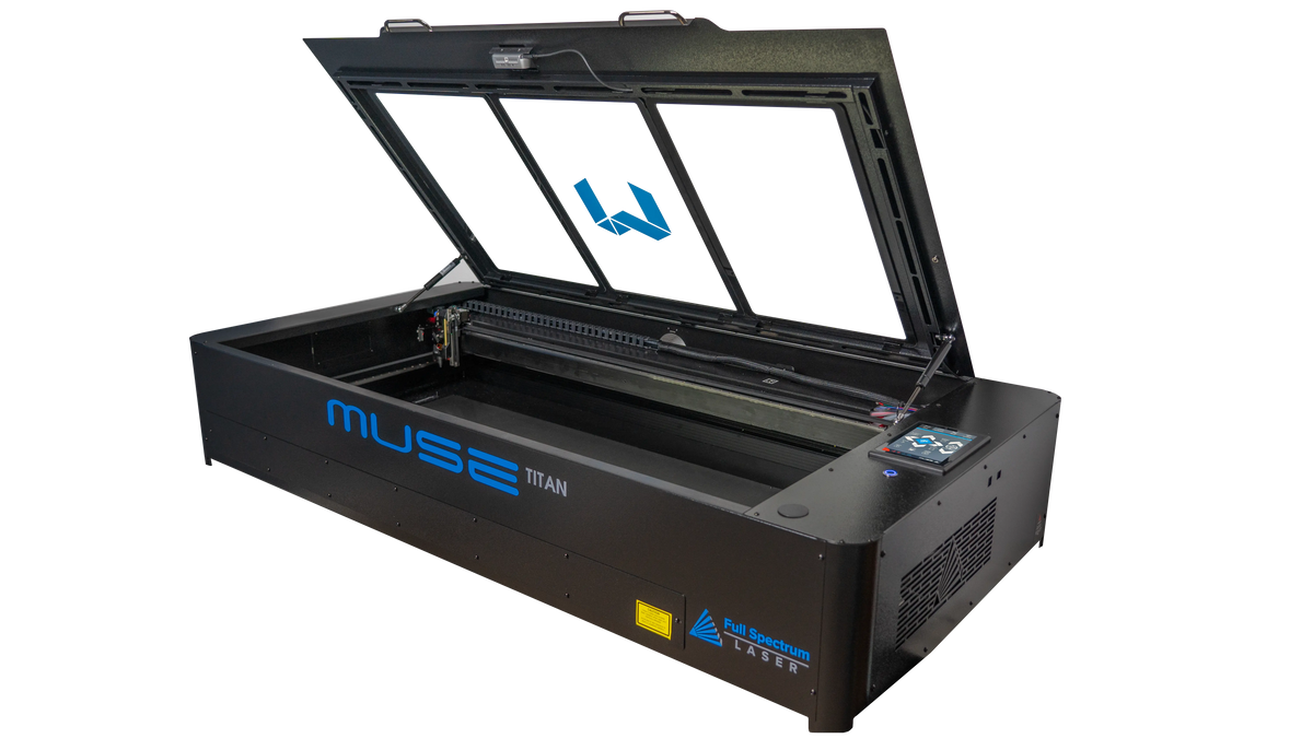 FSL Muse Titan – Large-Format CO₂ Laser Cutter & Engraver - Cutters from Full Spectrum Laser